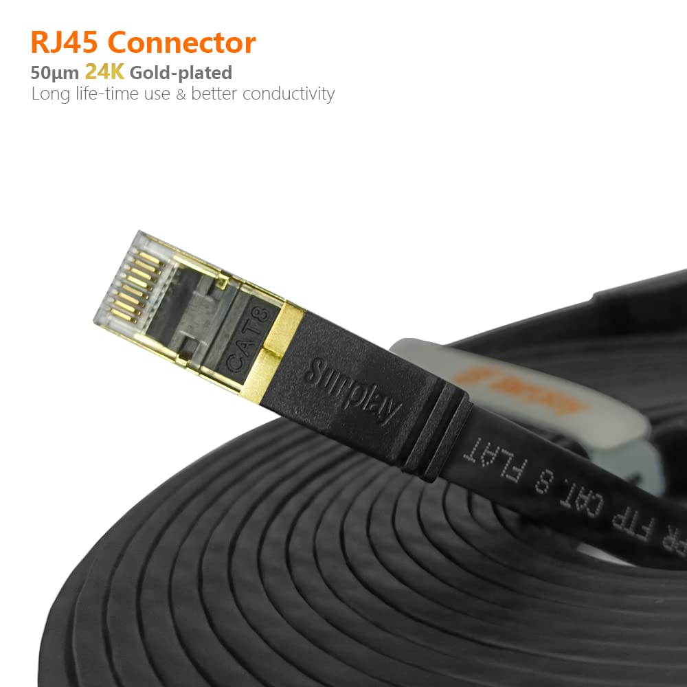 RJ45 Connector 50up 24k Gold | Ciegate